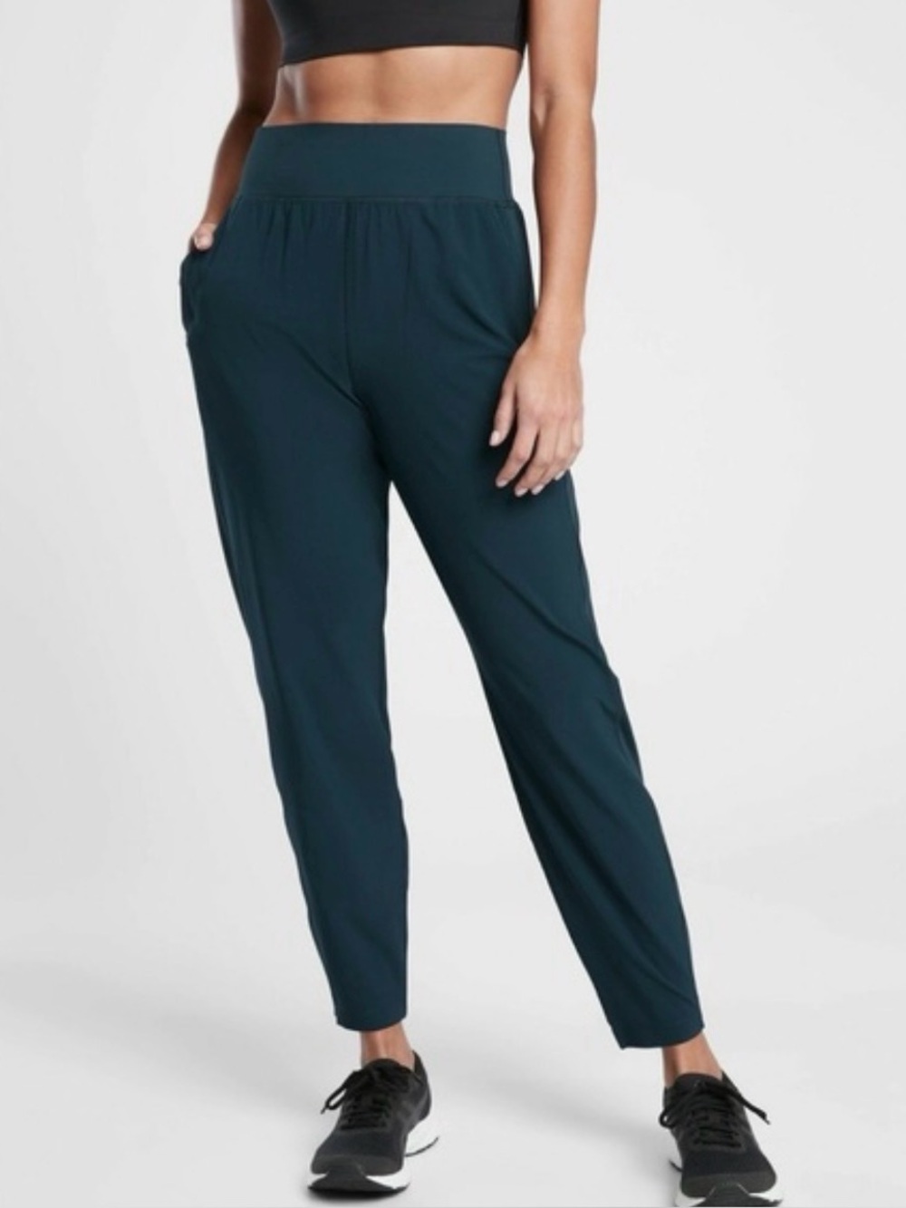Athleta Run With It Pant – Navy | Large Tall